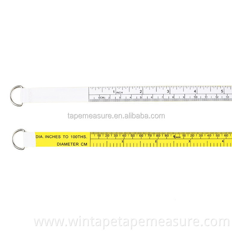 Promotional gift custom printed diameter tape measure for pipe or tree circumference